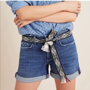 🌟NWT🌟Anthropologie Pilcro Slim Boyfriend Denim Shorts